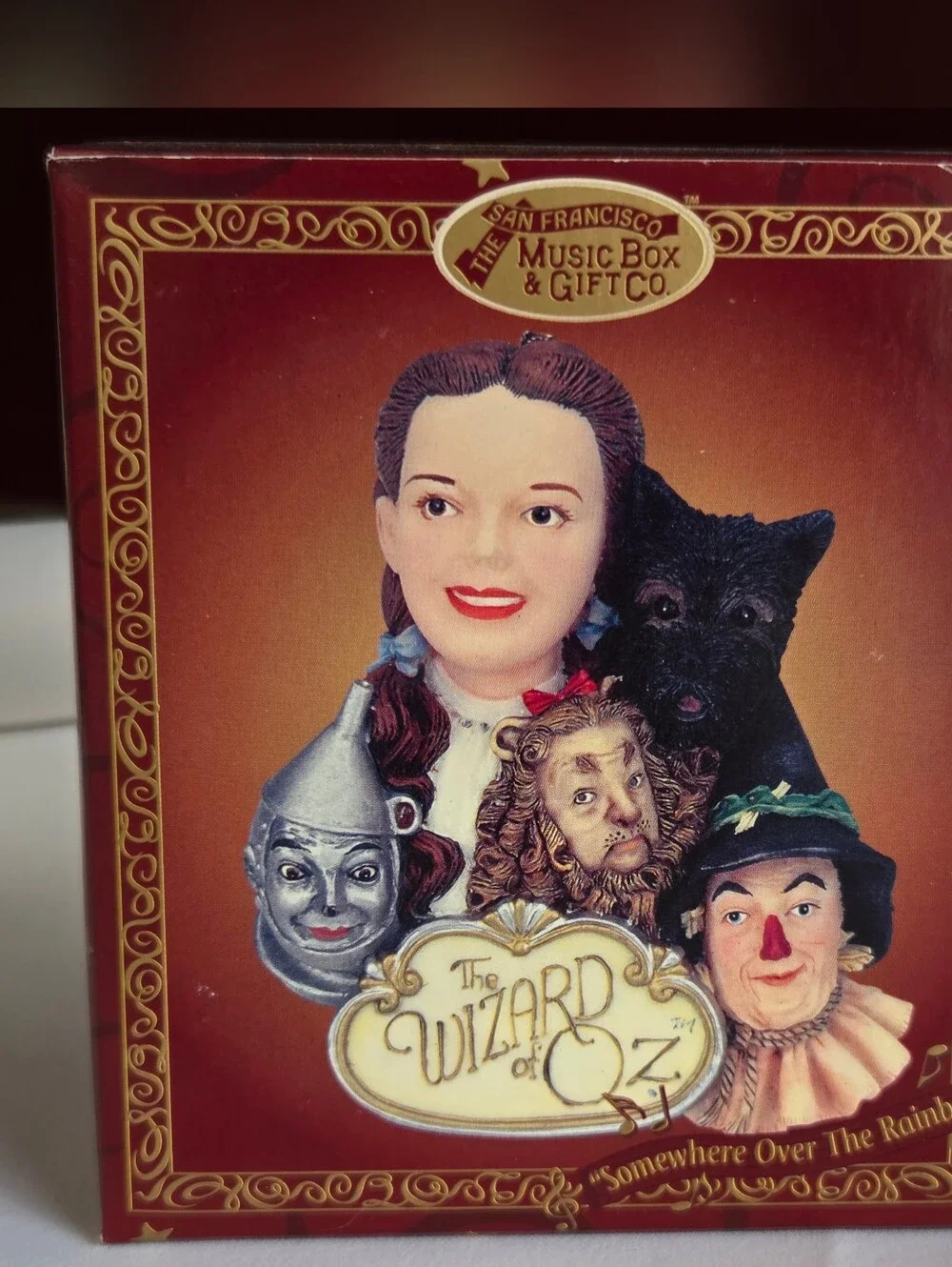 The Wizard Of Oz Musical Ornament Plays Somewhere Over The Rainbow